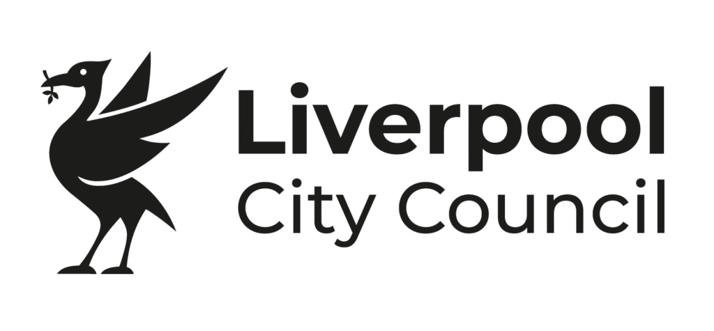 Liverpool City Council logo in partnership with Clear Futures