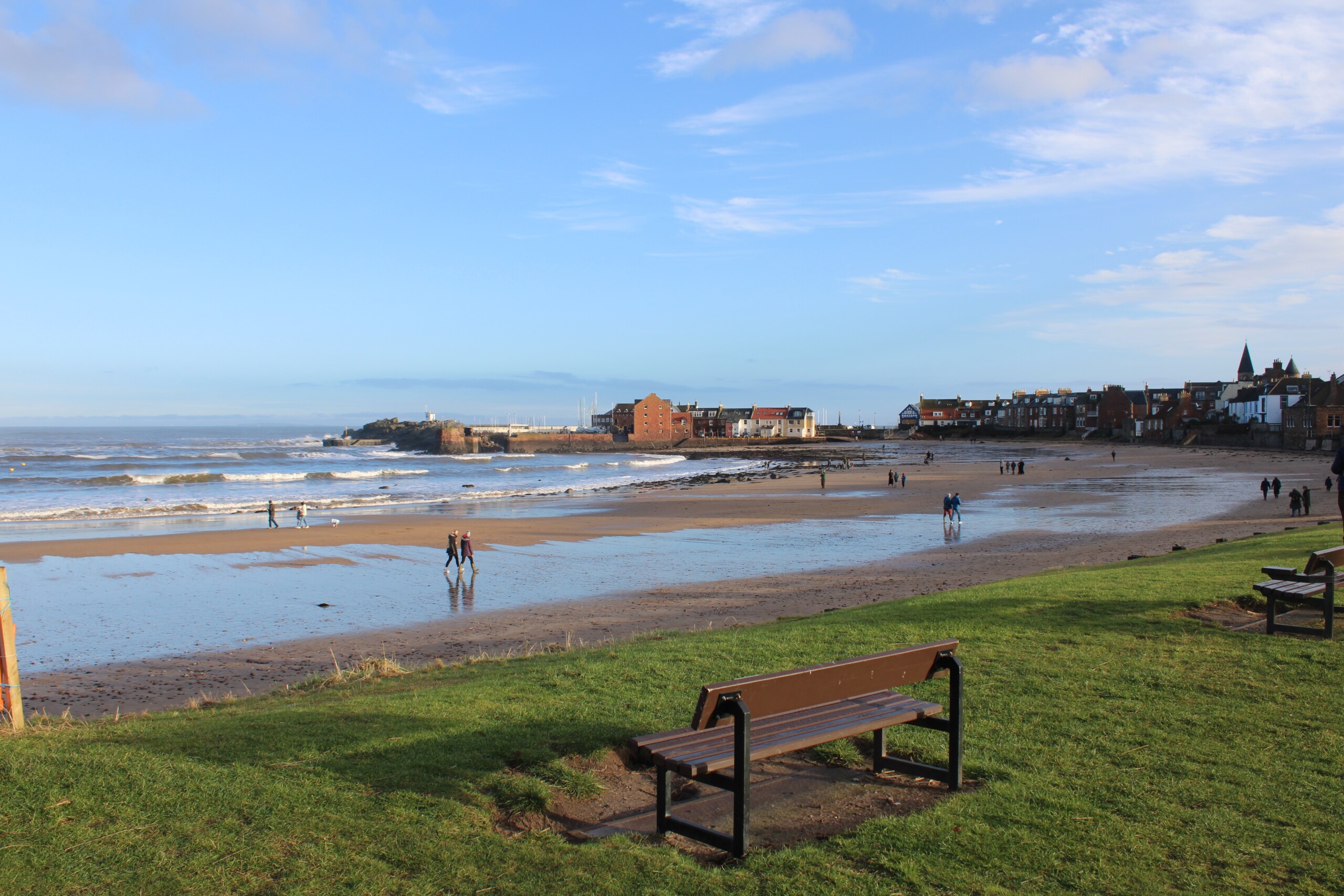 East Lothian coastal scene